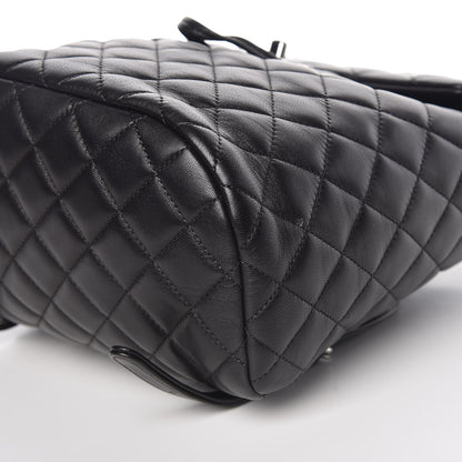 Chanel Lambskin Quilted Small Urban Spirit Backpack Black 9 of 10