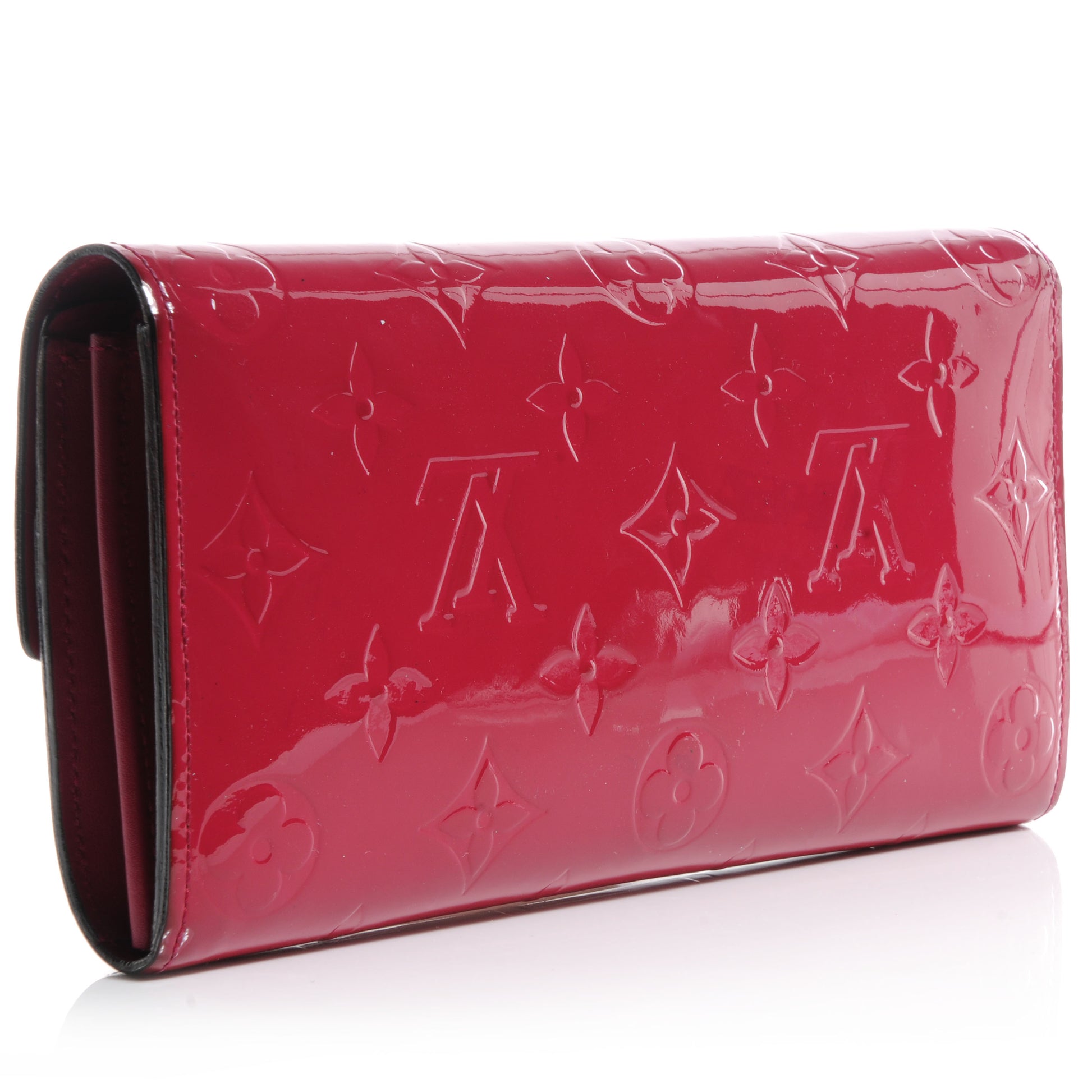 Louis Vuitton Vernis Sarah Wallet Rose Indien 3 of 8