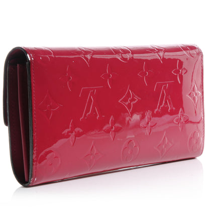 Louis Vuitton Vernis Sarah Wallet Rose Indien 3 of 8