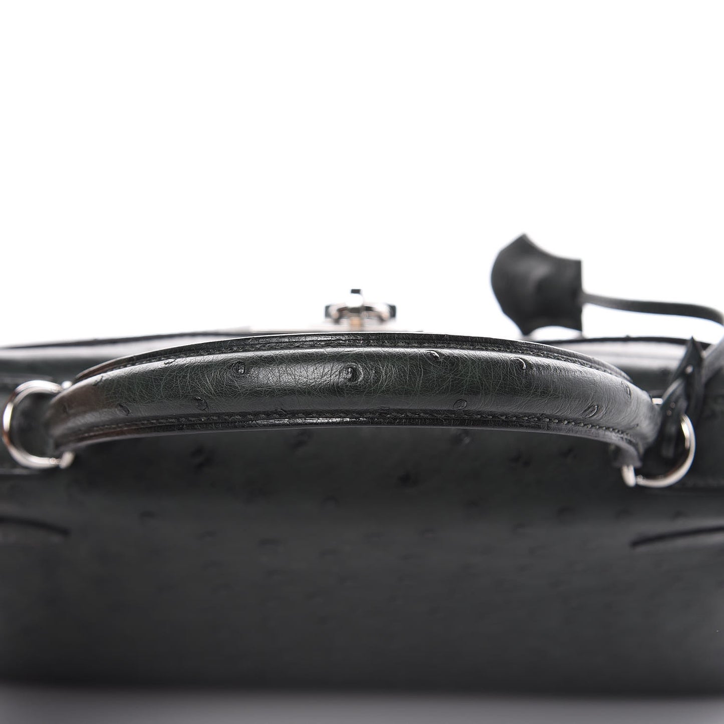 Ostrich Kelly Sellier 28 Vert Titien