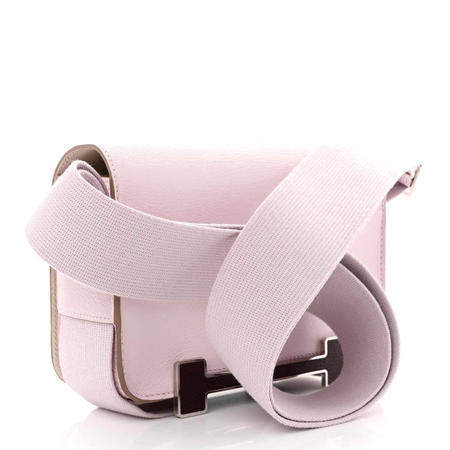 Hermes Chevre Mysore Bicolor Geta Mauve Pale Rouge Sellier 3 of 12