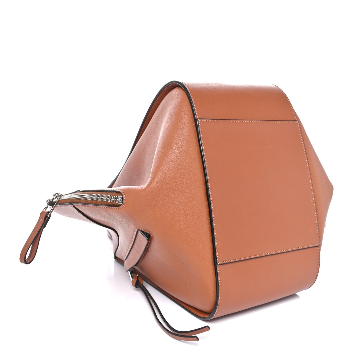 Calfskin Small Hammock Shoulder Bag Tan