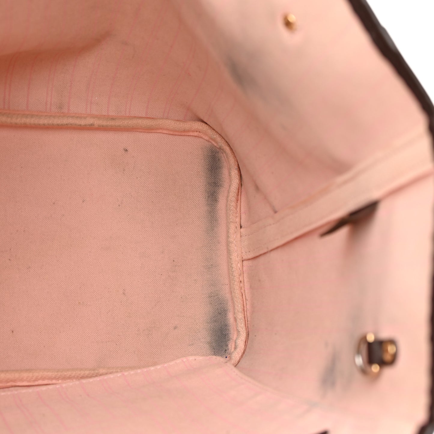 Damier Ebene Neo Neverfull MM Rose Ballerine