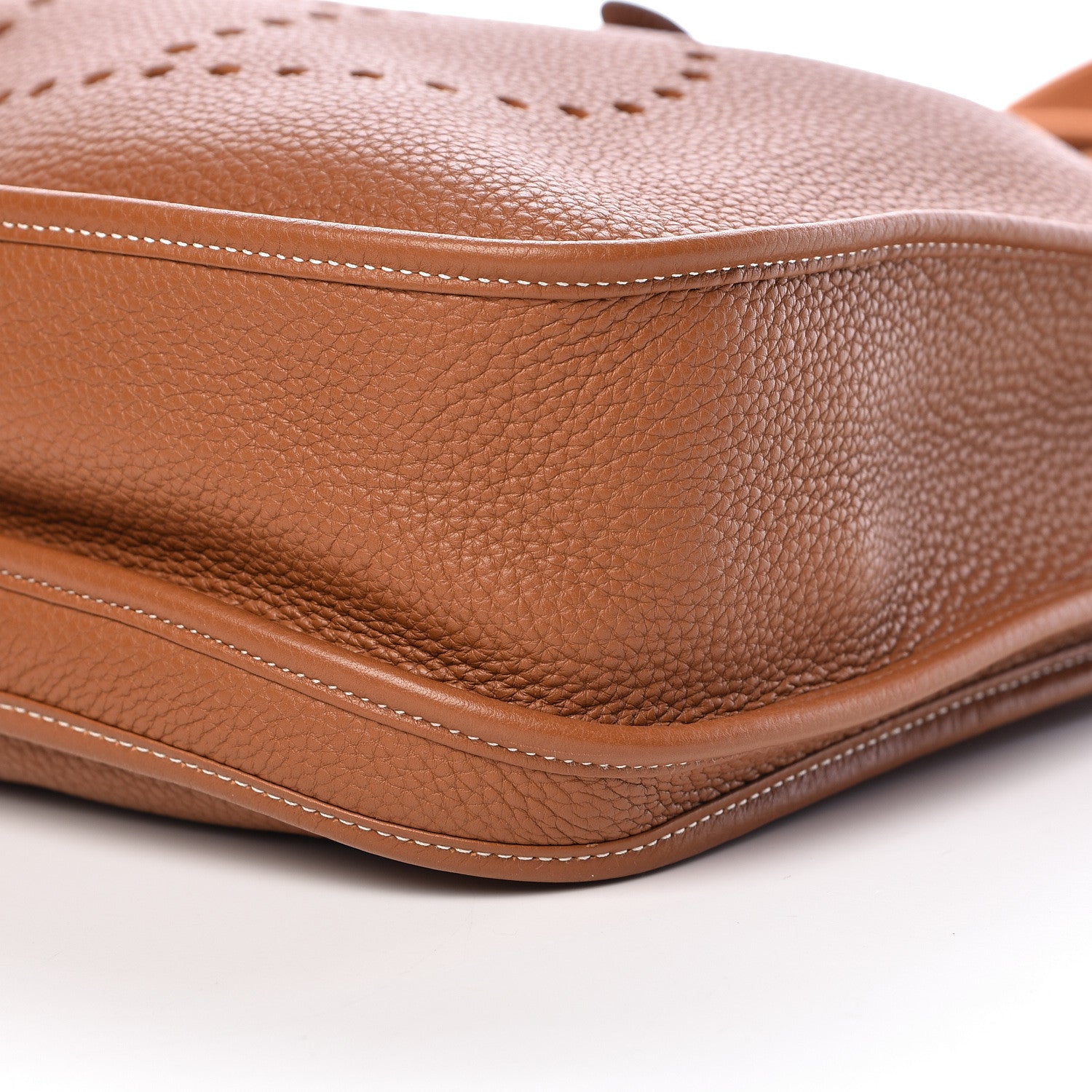 Hermes Taurillon Clemence Evelyne III GM Gold 10 of 11