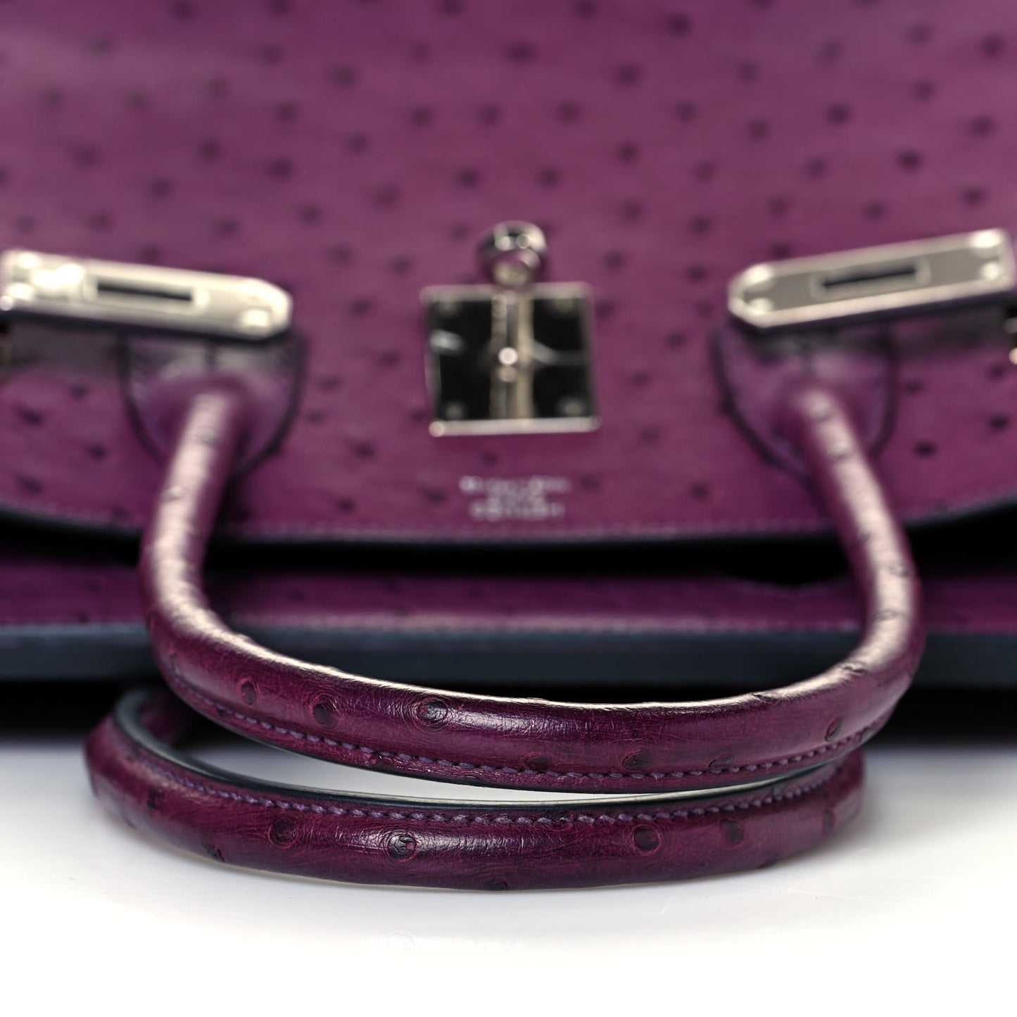 Ostrich Birkin 30 Violine