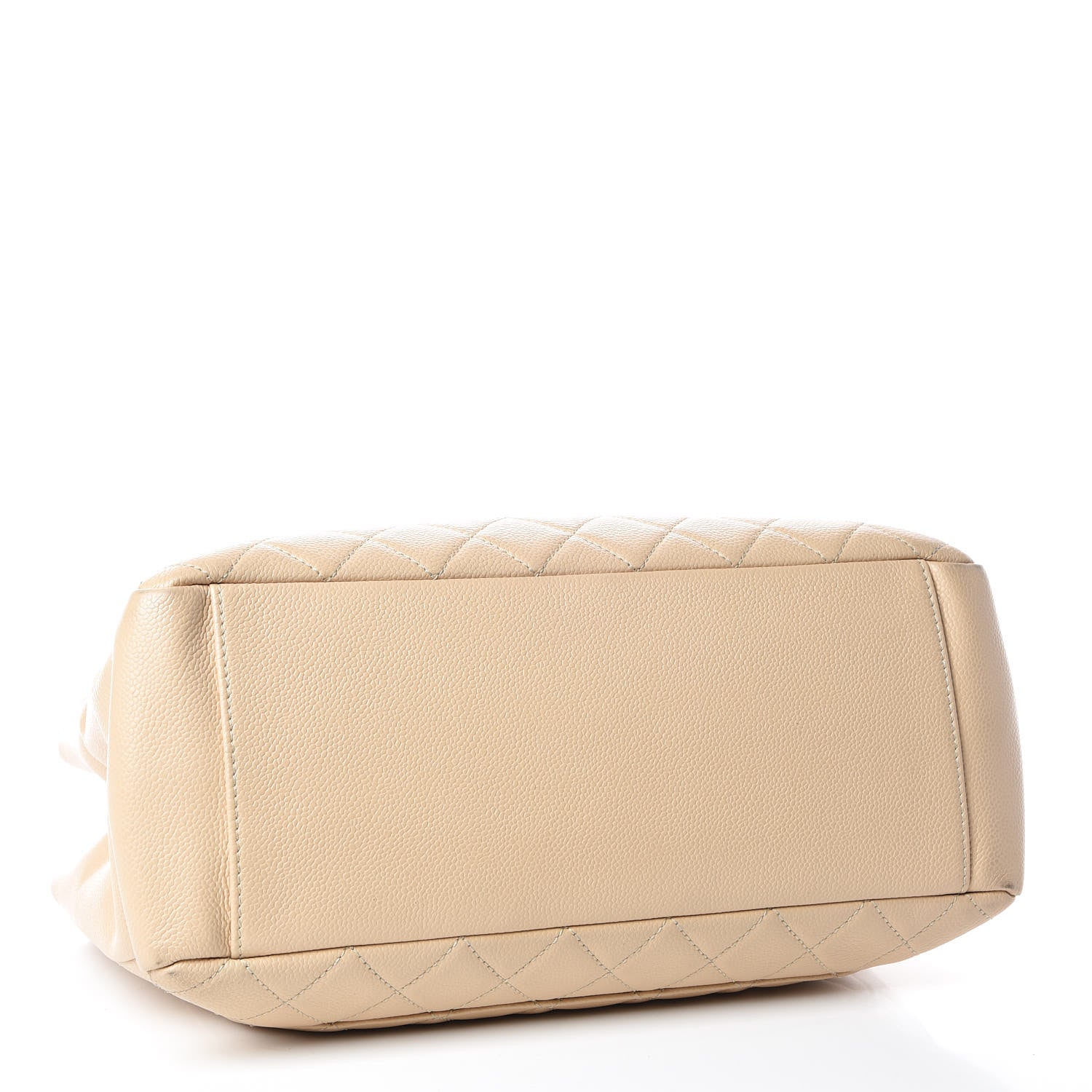 Chanel Caviar Quilted Grand Shopping Tote GST Beige Clair 4 of 18