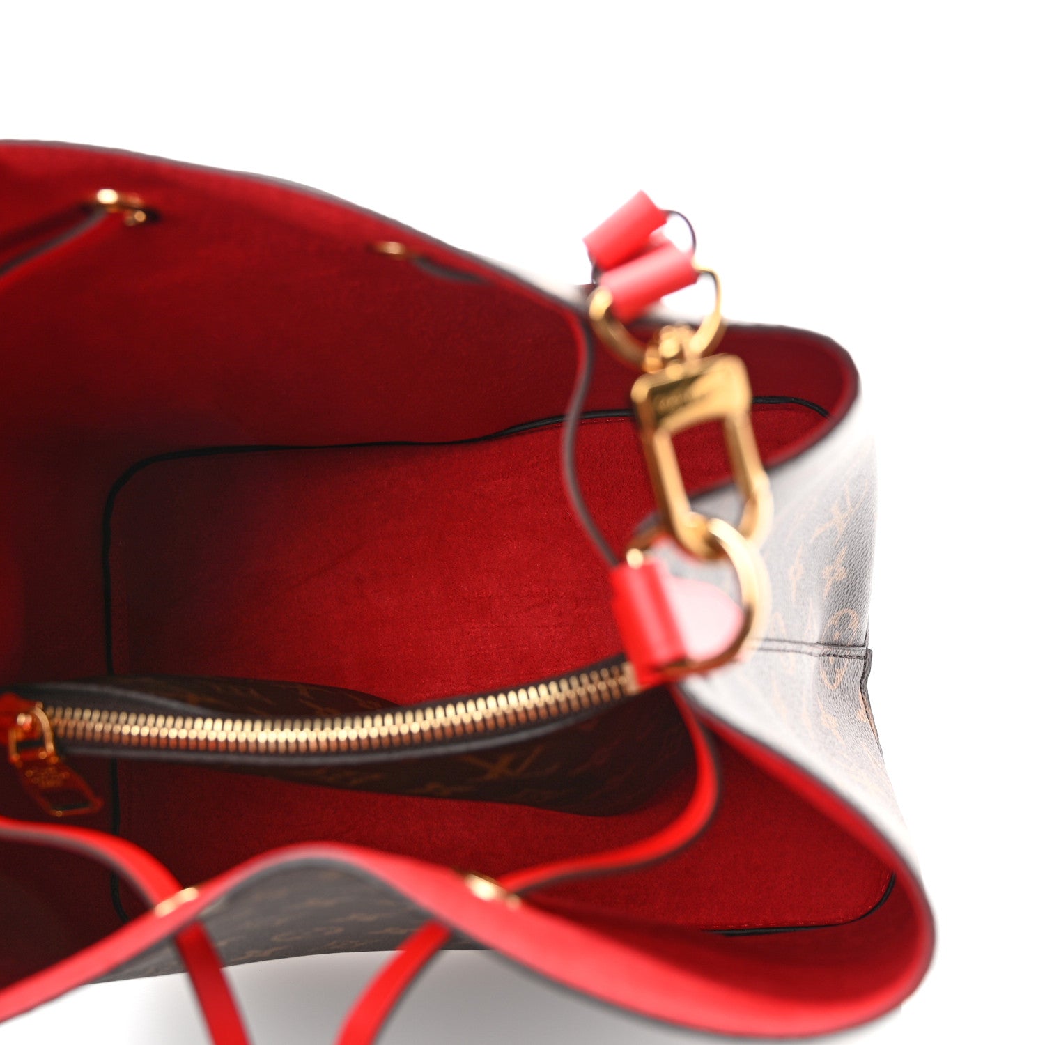 Louis Vuitton Monogram Neonoe MM Coquelicot 5 of 9