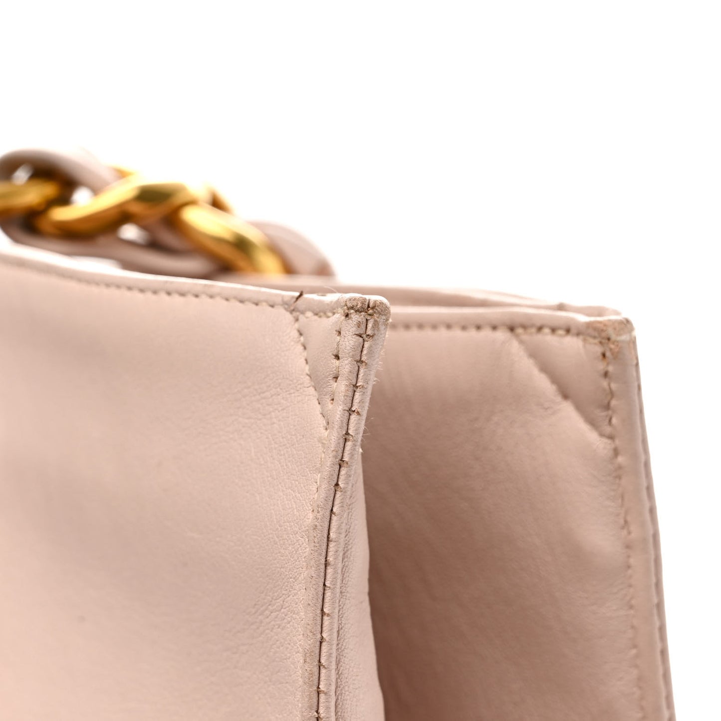 Lambskin Jumbo CC Shoulder Bag Light Pink