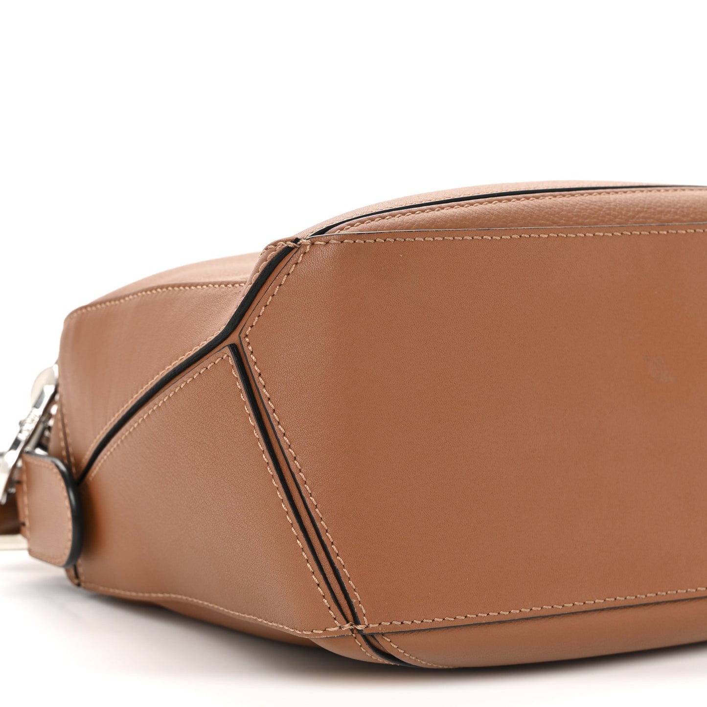 Calfskin Small Puzzle Bag Tan
