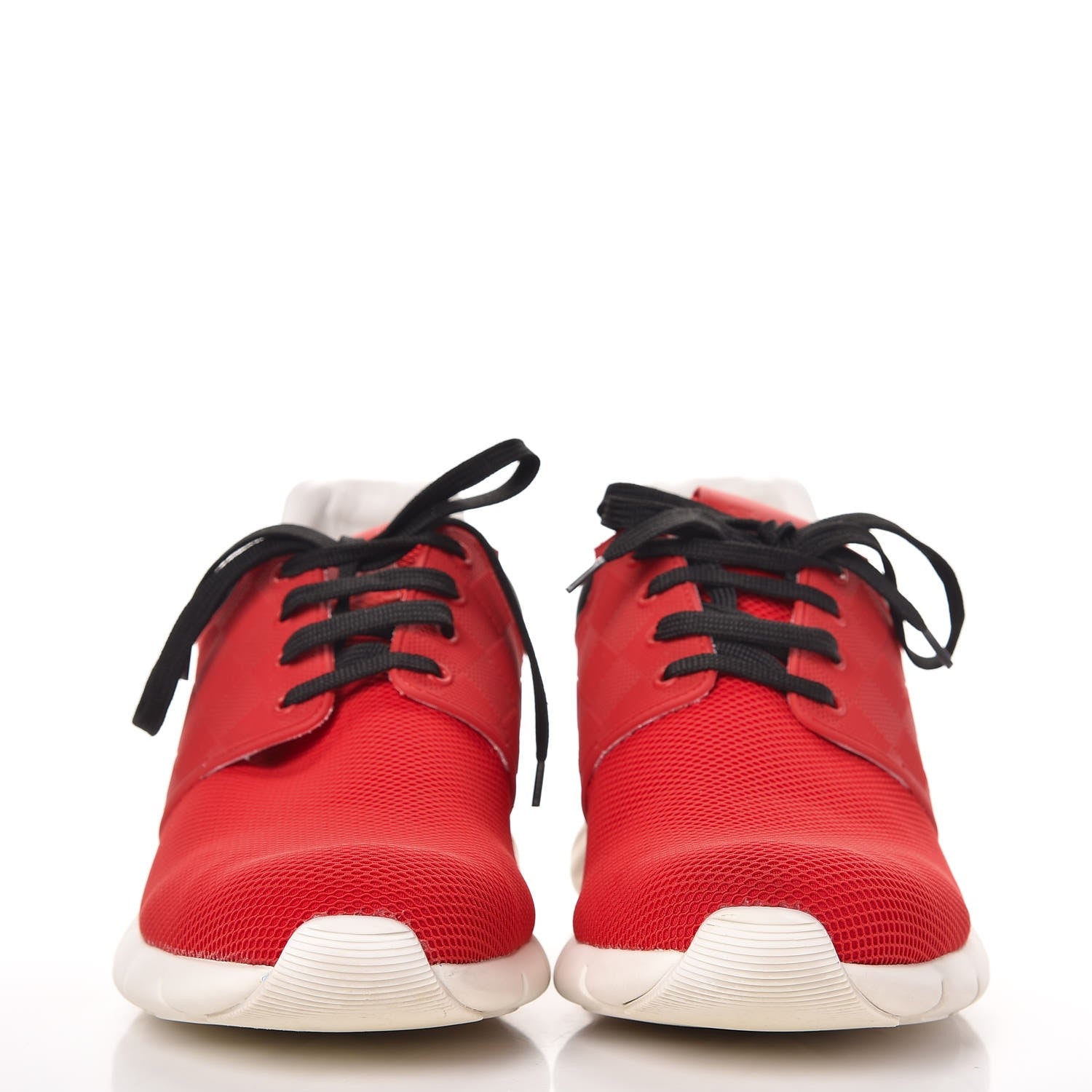 Louis Vuitton Rubber Mesh Suede Damier Fastlane Low Sneakers 8 Rouge 2 of 11