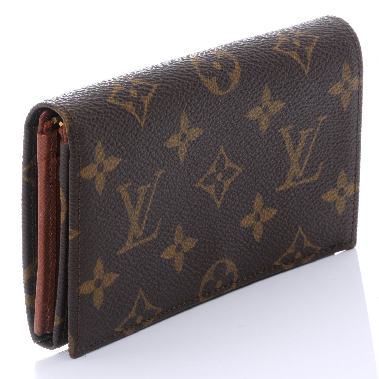 Louis Vuitton Monogram Porte-Monnaie Tresor Wallet 3 of 7