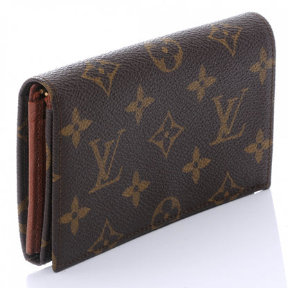 Louis Vuitton Monogram Porte-Monnaie Tresor Wallet 3 of 7