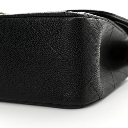 Chanel Caviar Quilted Jumbo Double Flap Black 10 of 10