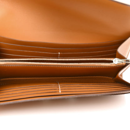 Hermes Tadelakt Constance Long Wallet Gold 5 of 12