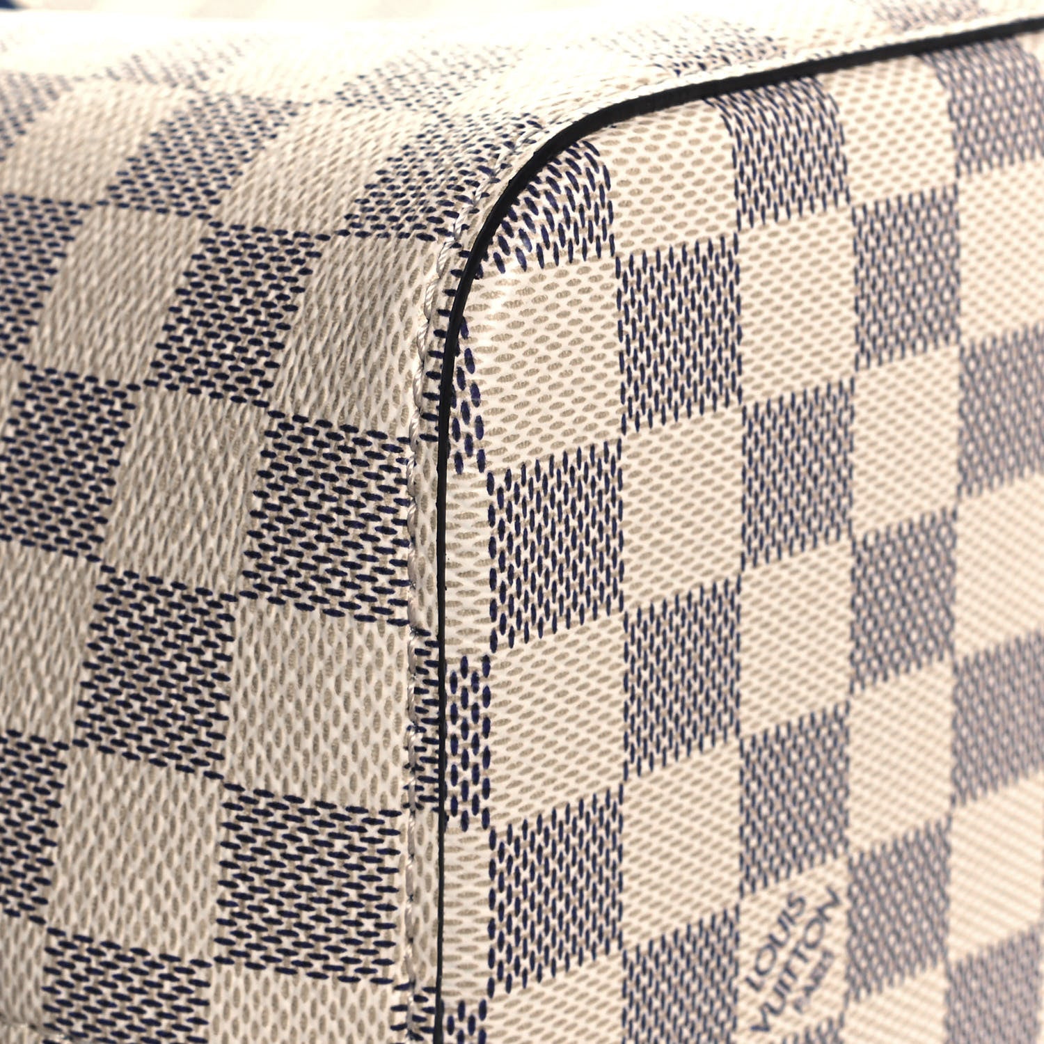 Louis Vuitton Damier Azur Braided Neonoe MM Blue 8 of 12