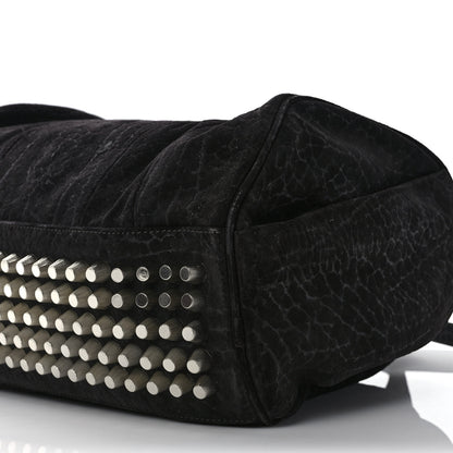 Alexander Wang Tumbled Nubuck Rocco Espresso Rhodium Hardware 8 of 8