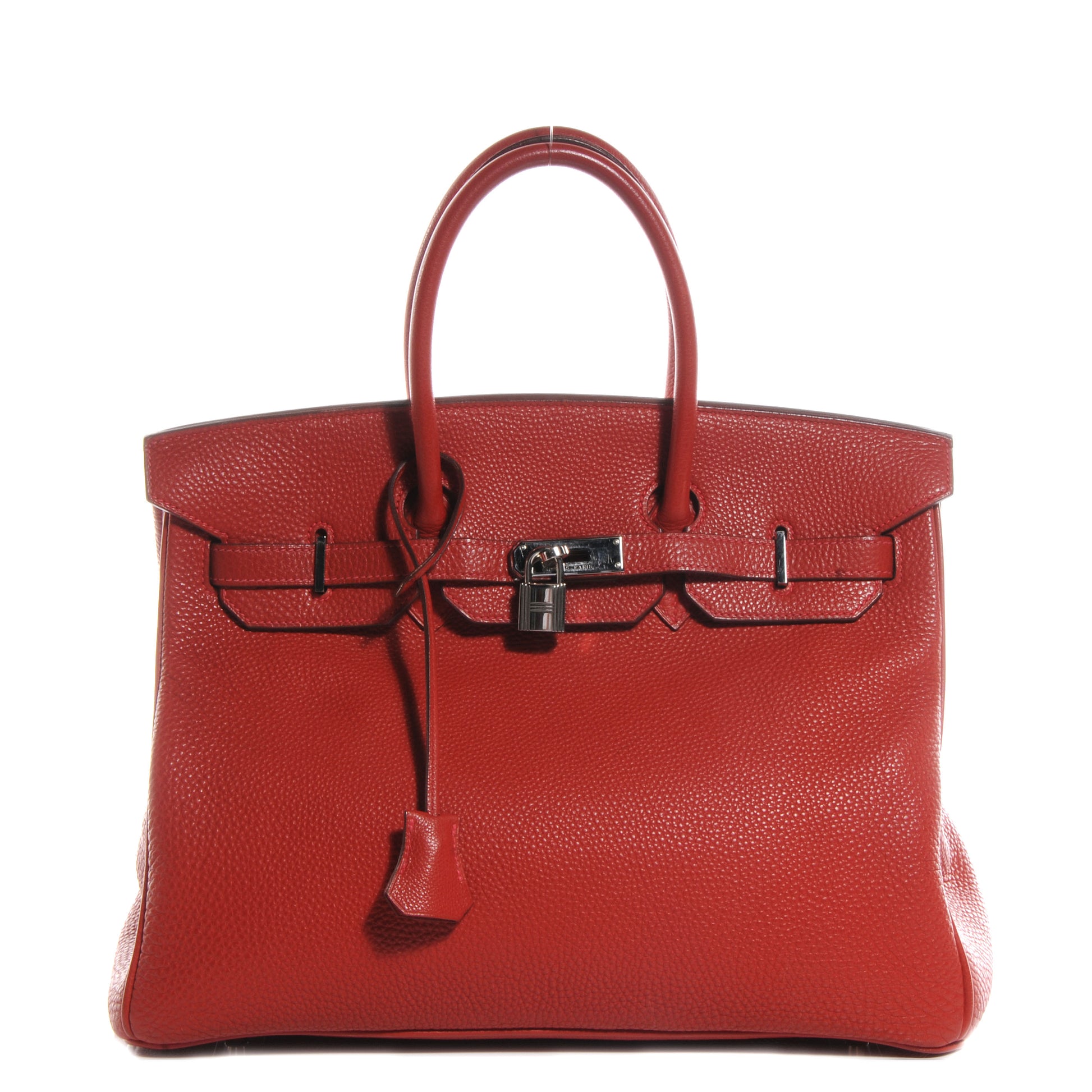 Hermes Togo Birkin 35 Rouge 1 of 9