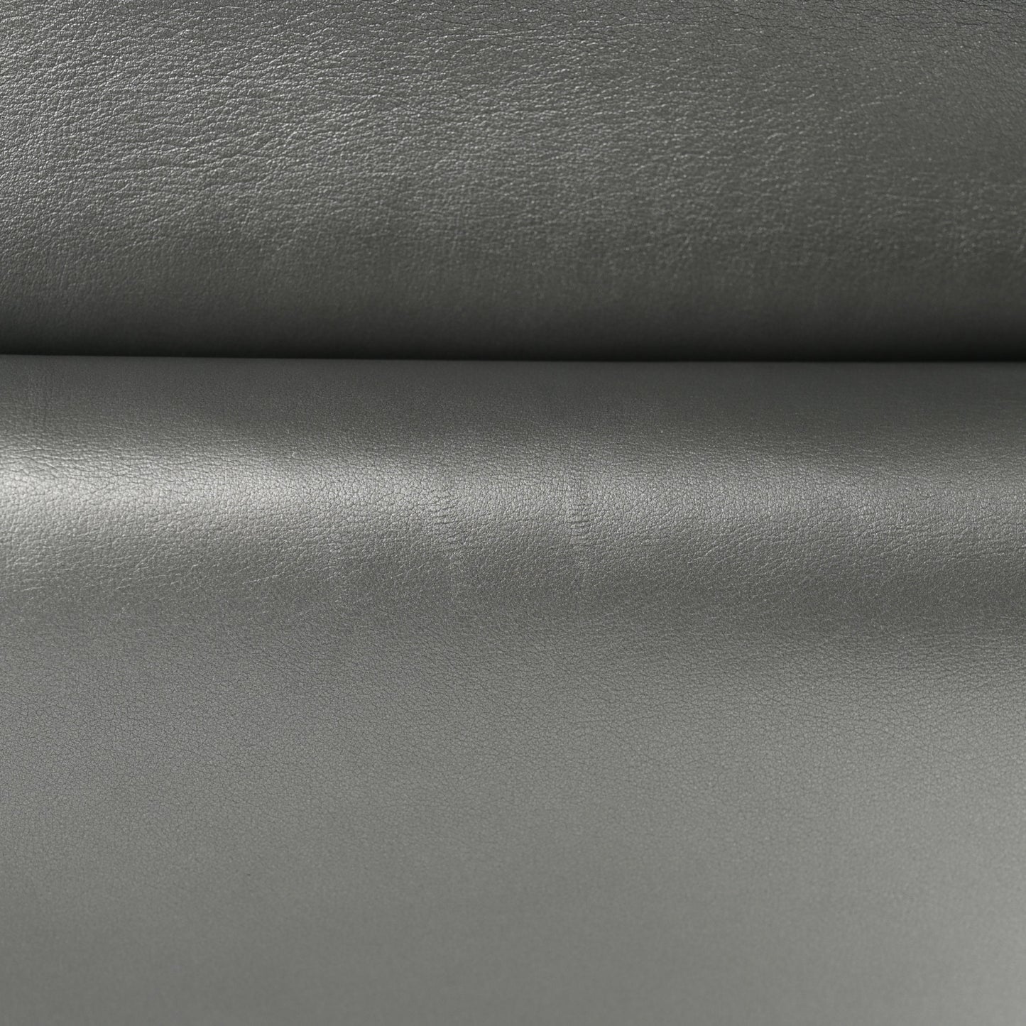 Metallic Calfskin Quilted Jumbo Double Flap Silver
