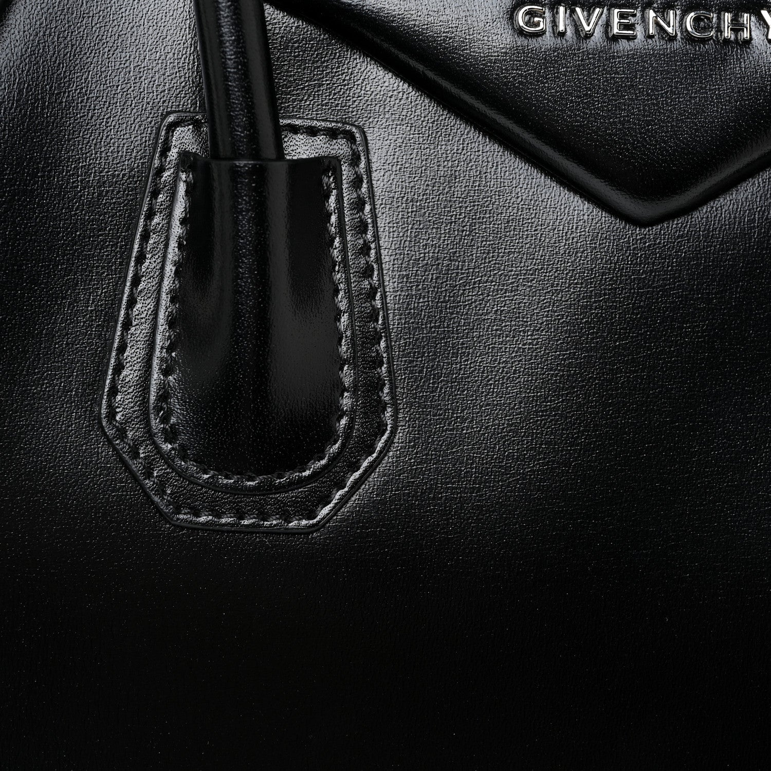 Givenchy Shiny Lord Calfskin Small Antigona Black 5 of 13
