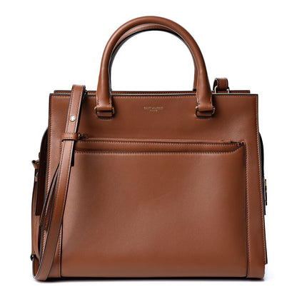 Saint Laurent Smooth Calfskin Small Eastside Tote Brown 1 of 8