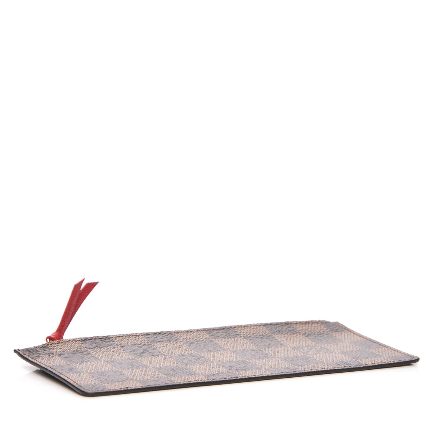 Damier Ebene Felicie Chain Wallet Zippered Insert