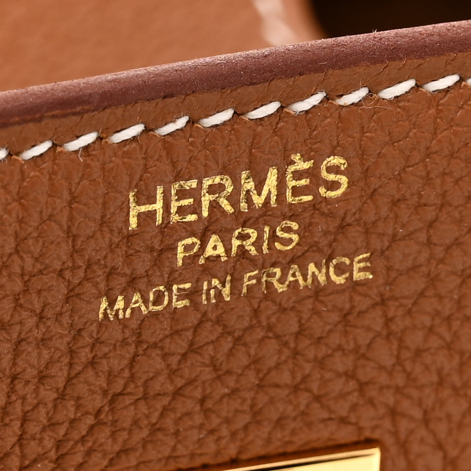 Hermes Togo Birkin 25 Gold 6 of 11