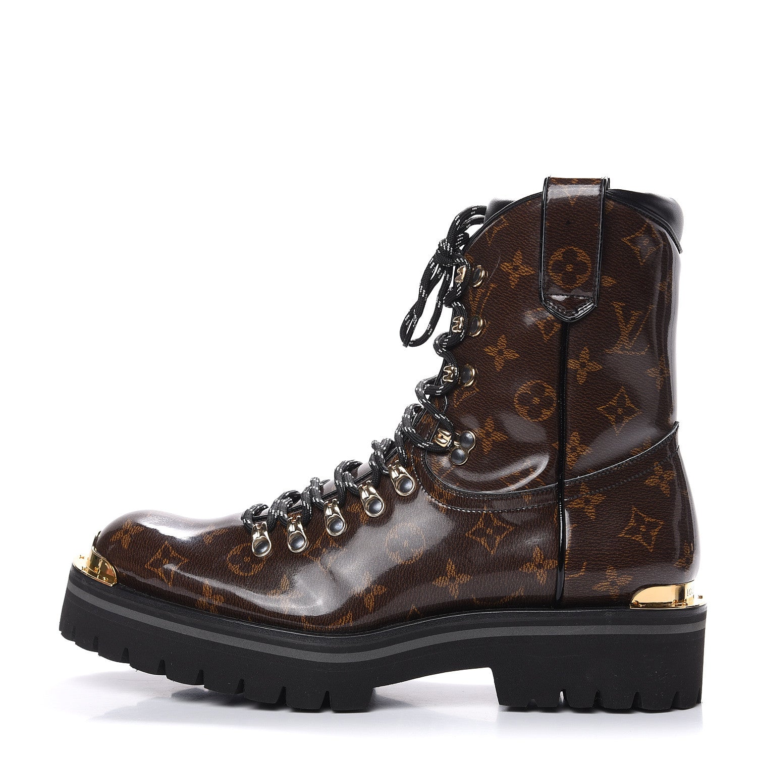 Louis Vuitton Monogram Glaze Mens Outland Ankle Boots 8.5 Ebene 1 of 7