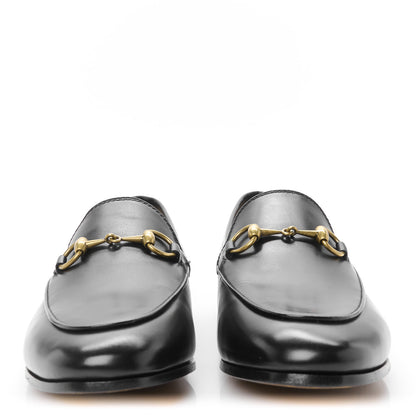 Gucci Calfskin Womens Jordaan Loafers 36.5 Black 3 of 10