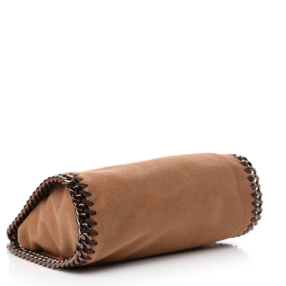 Stella McCartney Shaggy Deer Mini Falabella Fold Over Tote Camel 5 of 10