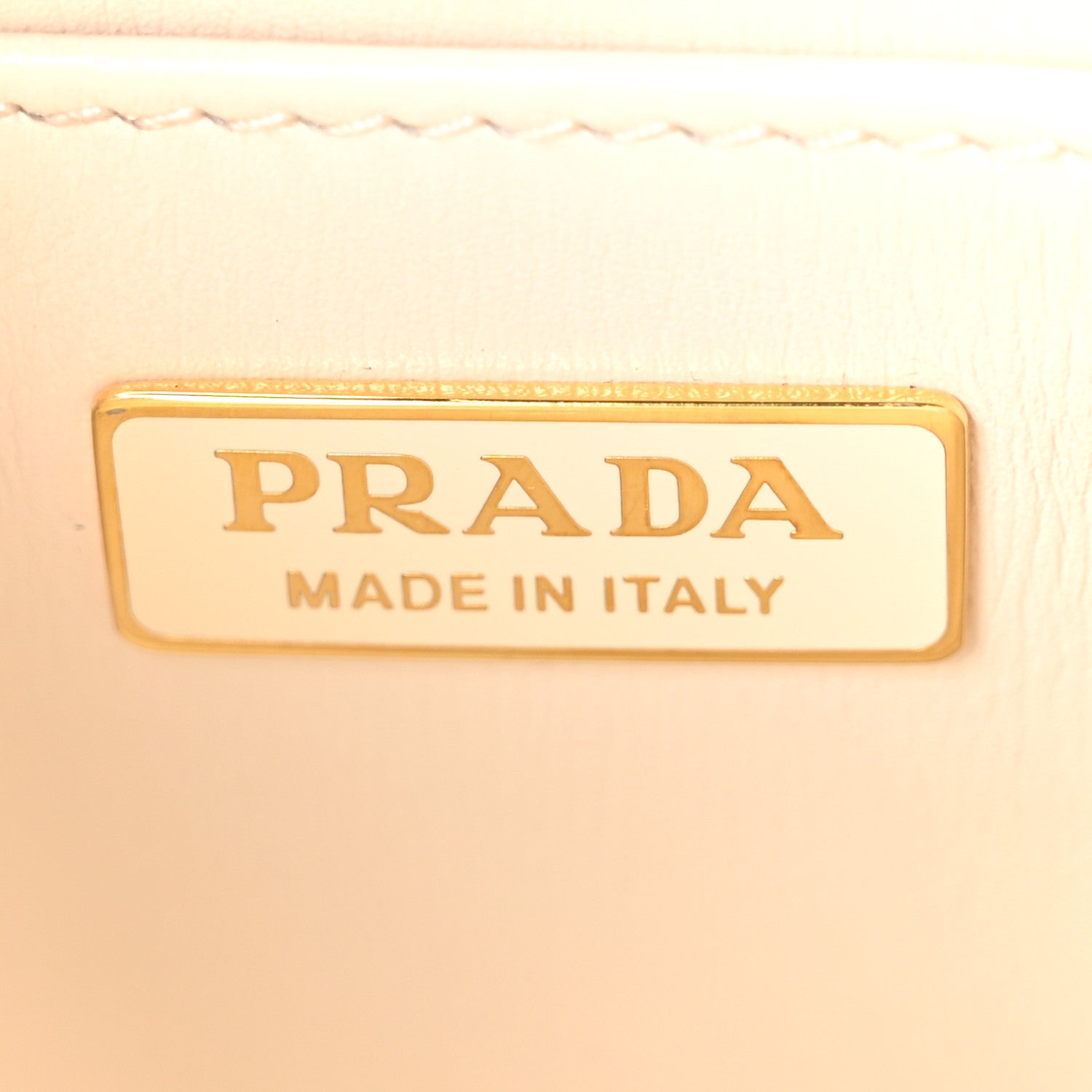 Prada Spazzolato Cleo Adjustable Strap Shoulder Bag Avorio 1866881