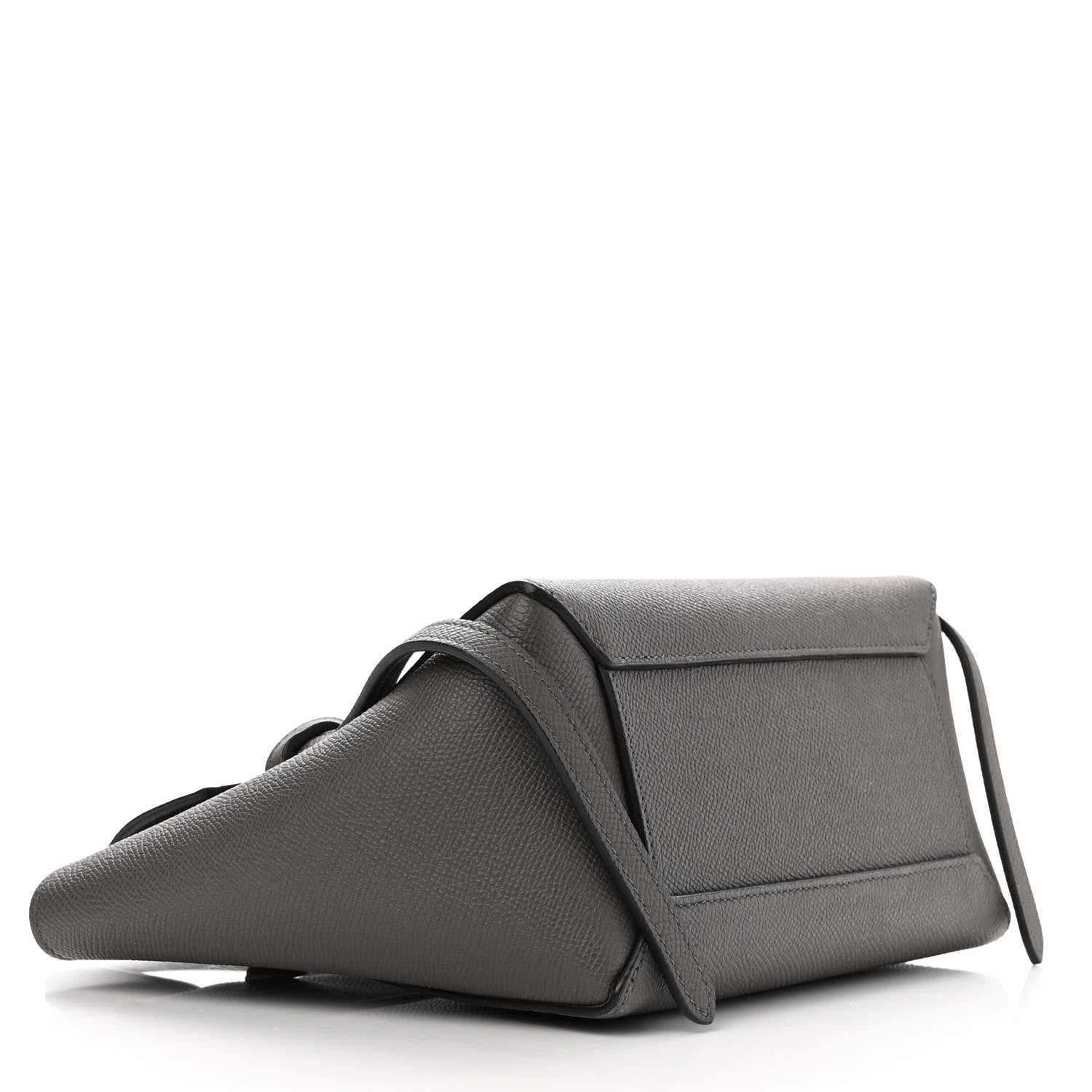 Celine Grained Calfskin Nano Belt Bag Grey 3 of 11