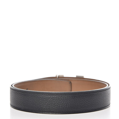 Hermes Polo Swift 32mm H Belt 90 Black Alezan 3 of 7