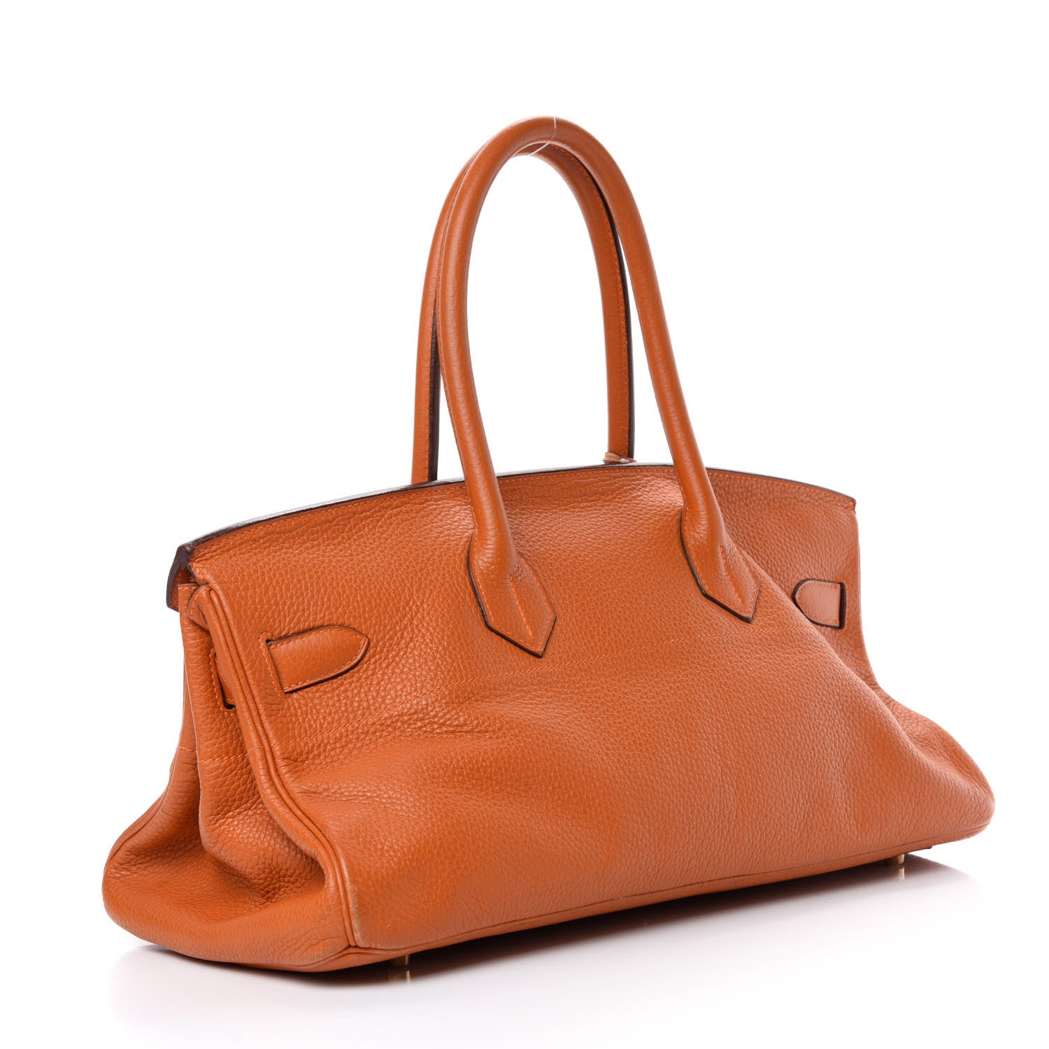 Hermes Taurillon Clemence JPG Birkin 42 Orange 3 of 38