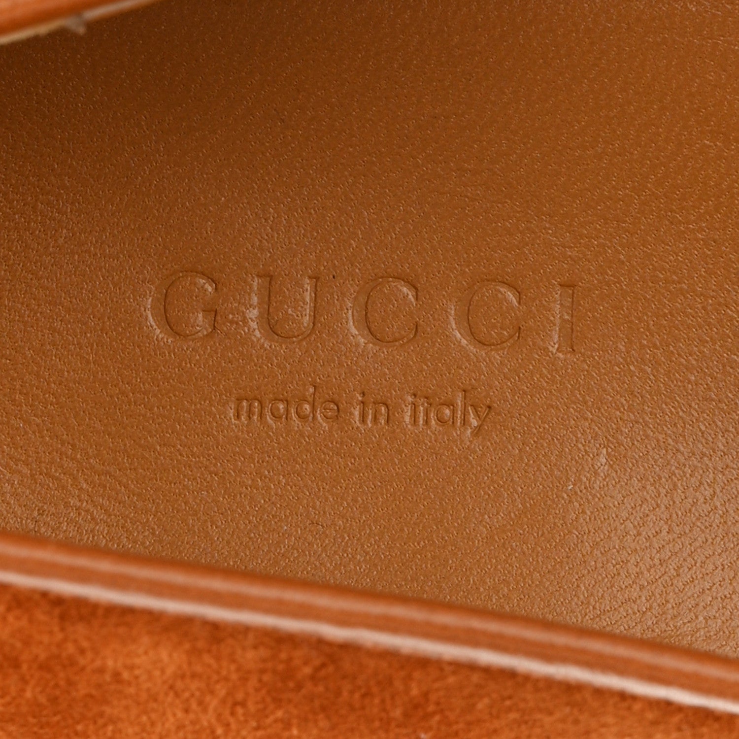 Gucci Suede Cachemire Malaga Kid Womens Jordaan Loafers 39 Blondie Cognac 8 of 10