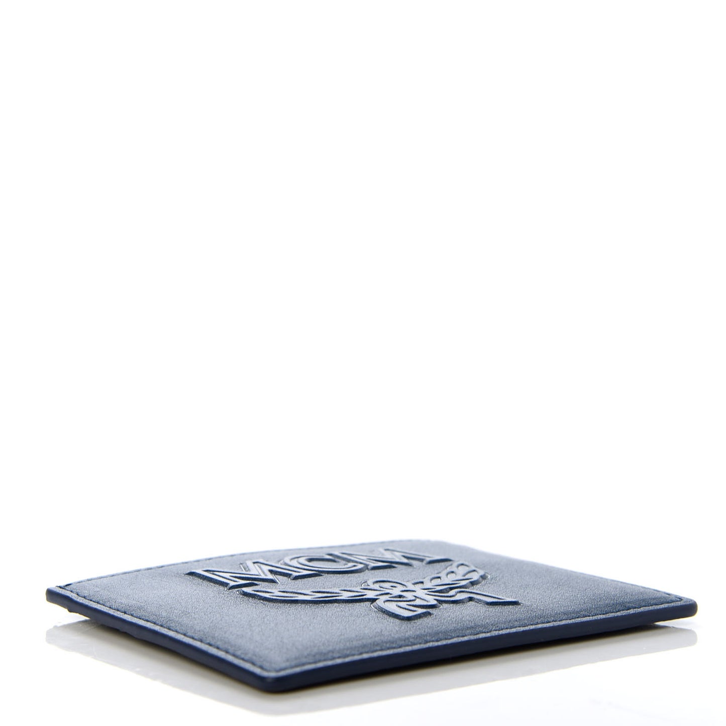 Coburg Injection Embossed Card Case Navy Grey