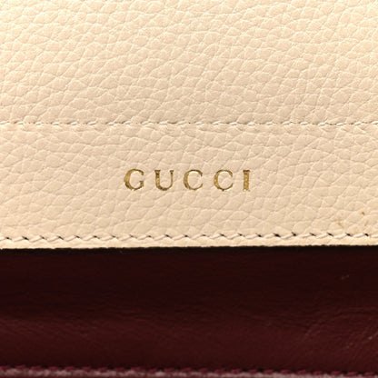Gucci Grainy Calfskin Small Zumi Top Handle Bag Mystic White 8 of 16