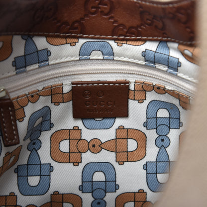 Gucci Canvas Guccissima Hobo Brown 8 of 9