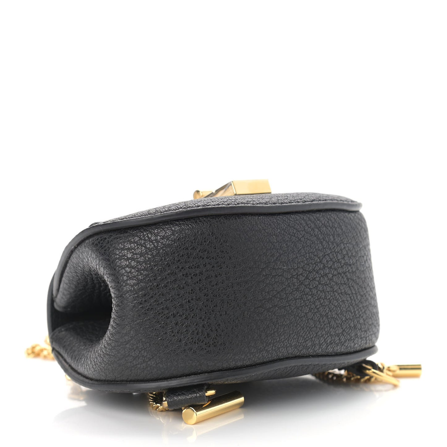 Grained Lambskin Mini Drew Shoulder Bag