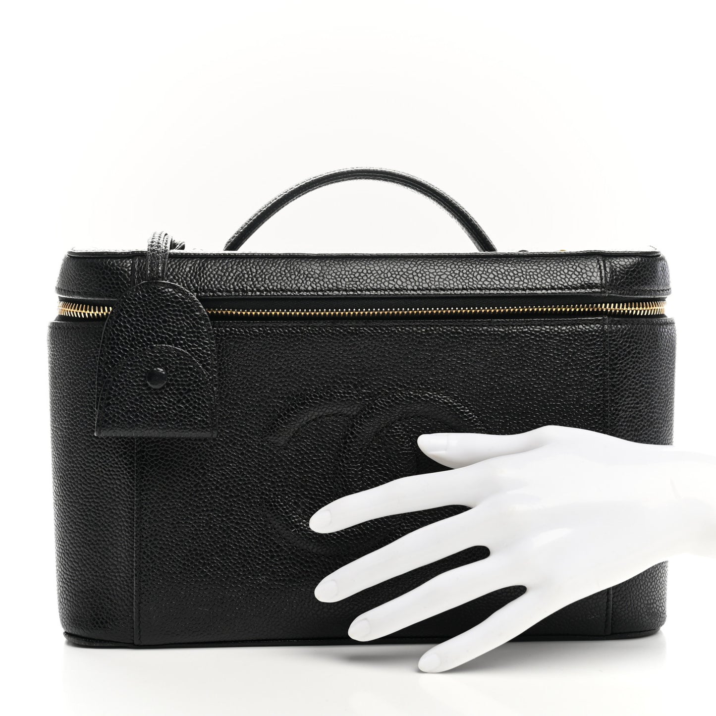 Caviar Timeless CC Vanity Case Black
