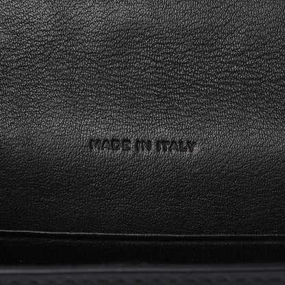 Saint Laurent Calfskin Heart Studded Small Envelope Wallet Black 7 of 9