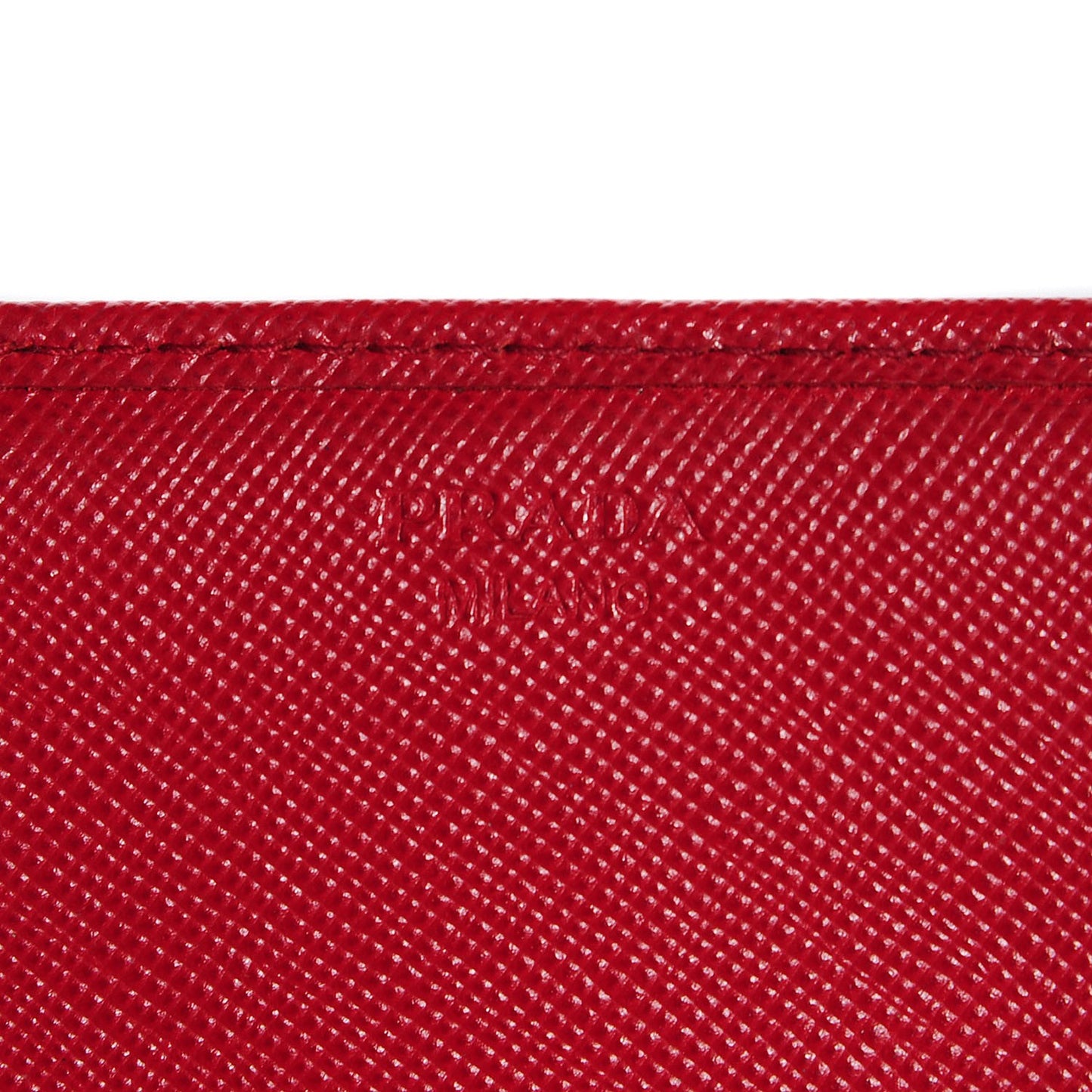 Saffiano Metal Continental Flap Wallet Fuoco
