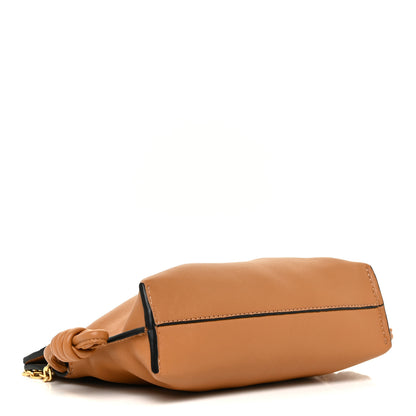 Loewe Calfskin Nano Flamenco Knot Clutch Warm Desert 4 of 10