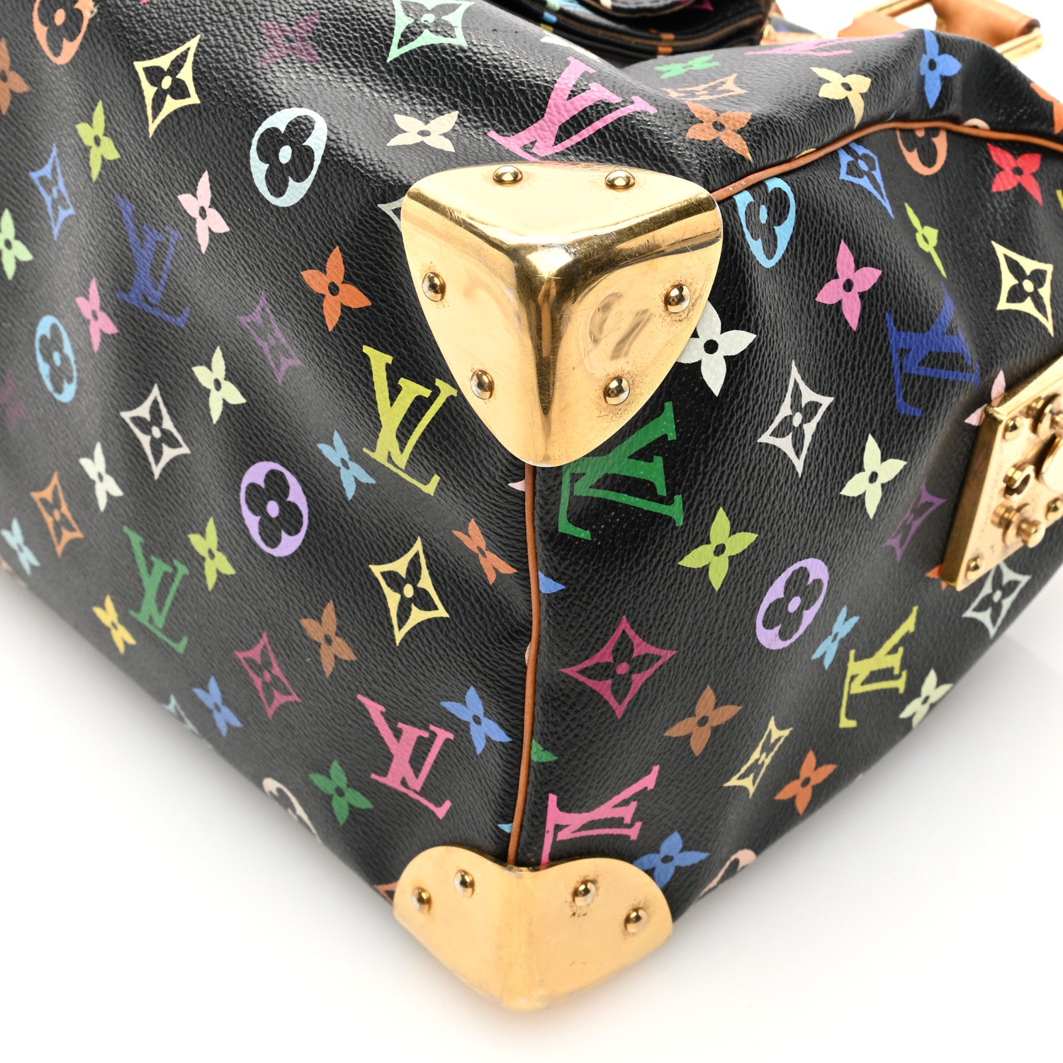 Louis Vuitton Monogram Multicolor Speedy 30 Black 9 of 16