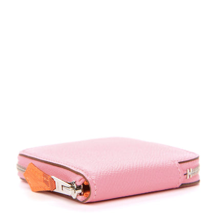 Hermes Epsom Silk'In Coin Purse Rose Confetti 3 of 7