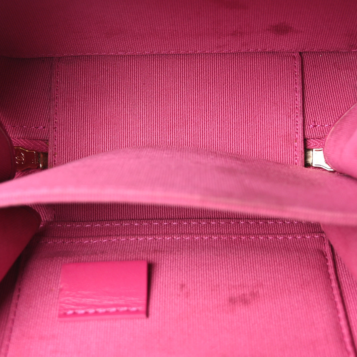 Chanel Caviar Quilted Twist Your Buttons Clutch With Chain Fuchsia 5 of 11