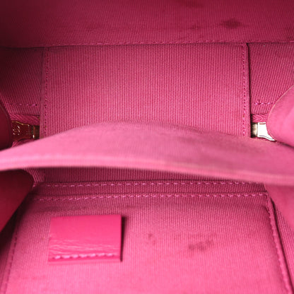 Chanel Caviar Quilted Twist Your Buttons Clutch With Chain Fuchsia 5 of 11