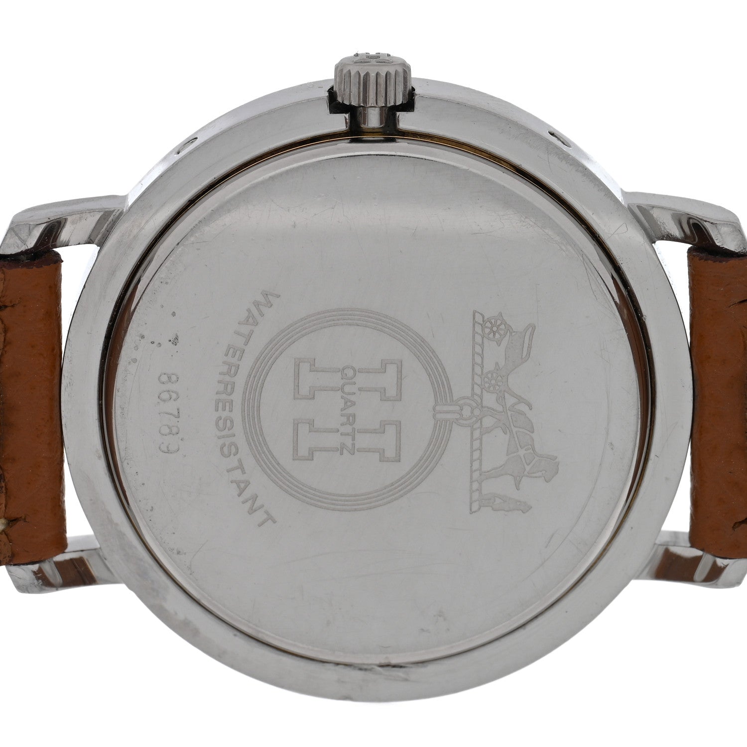 Hermes Stainless Steel Epsom 30mm Clipper Quartz Watch Gold 4 of 4