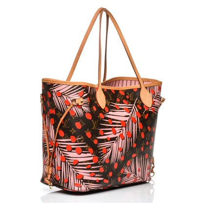 Louis Vuitton Monogram Jungle Dots Neo Neverfull MM Sugar Pink Poppy 3 of 7