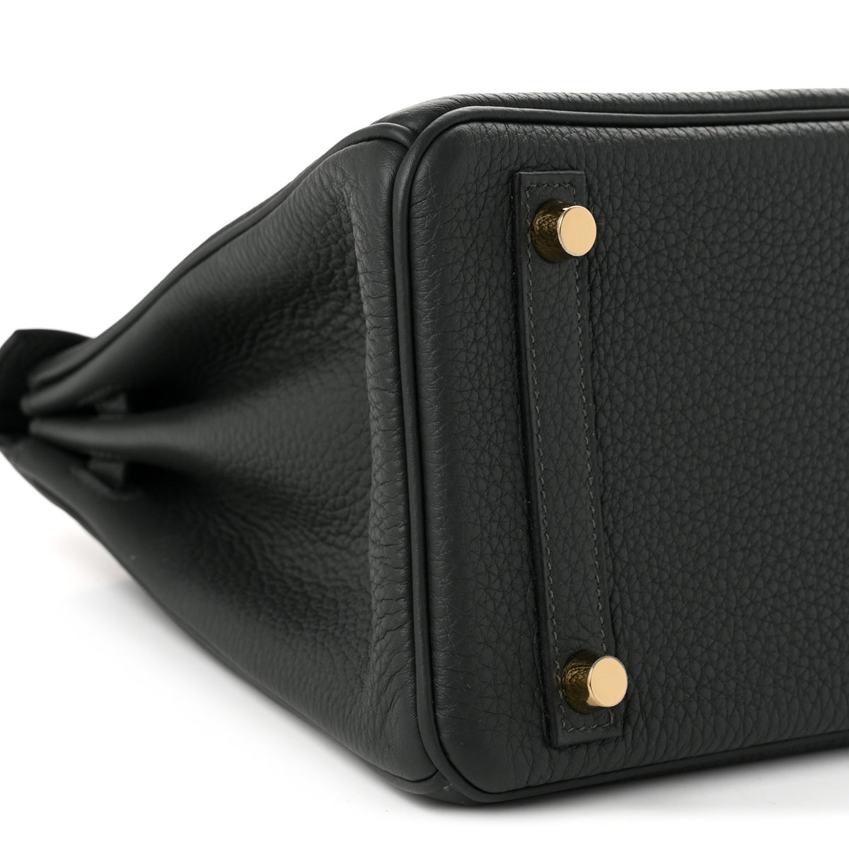 Hermes Togo Birkin 25 Vert Fonce 8 of 10