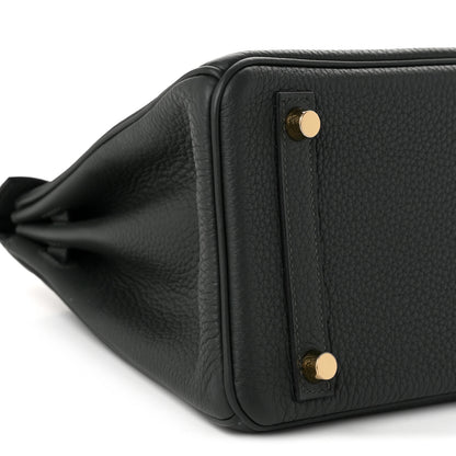 Hermes Togo Birkin 25 Vert Fonce 8 of 10
